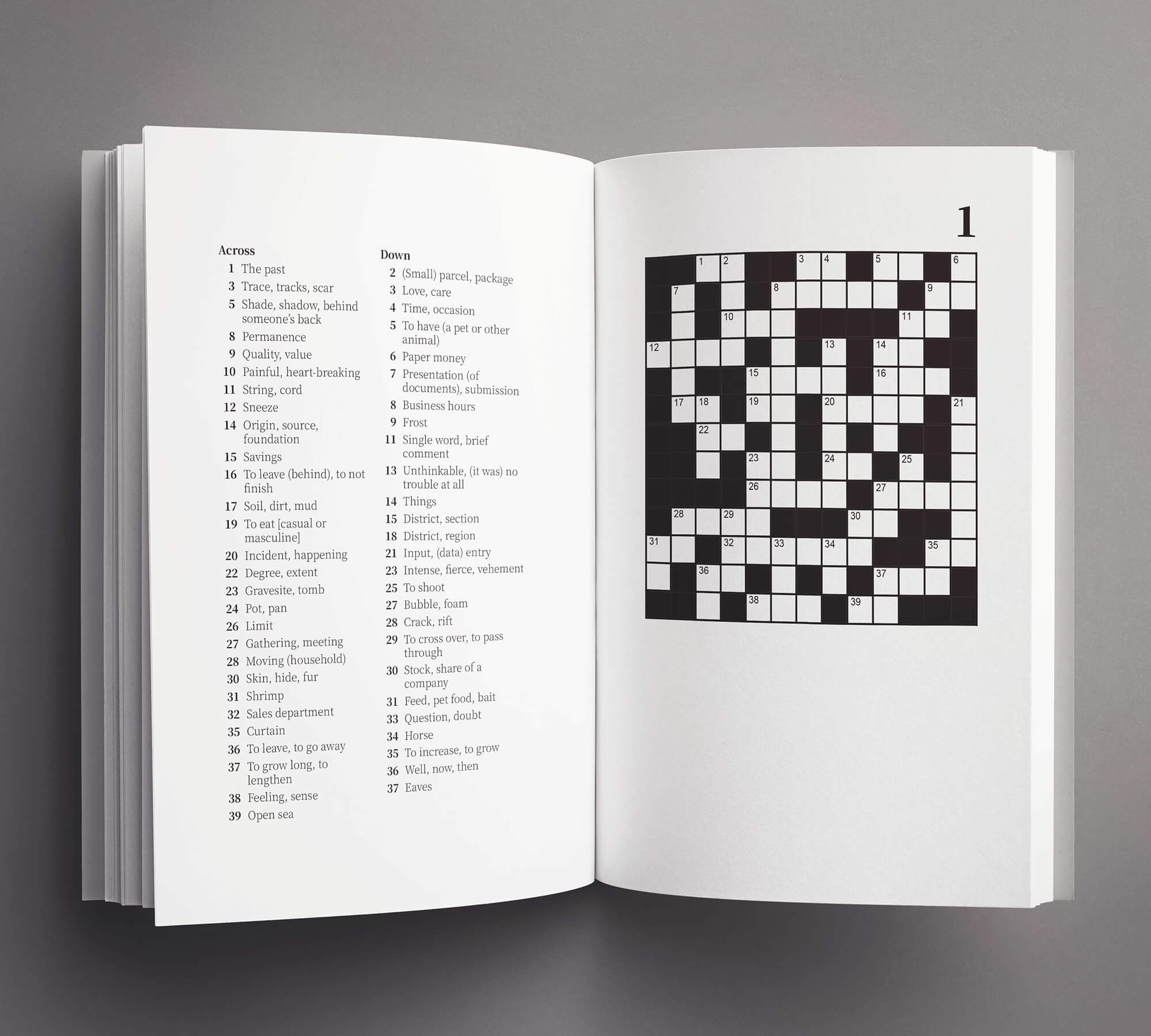 Japanese Crossword Puzzles - English Clues